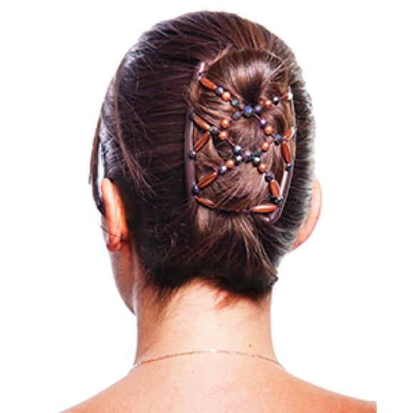 Hair Magic Original Small Miracle Pink Silver, Tan Combs - Picture 9 of 13